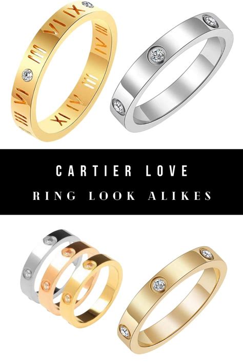 best cartier love ring replica|cartier love ring look alike.